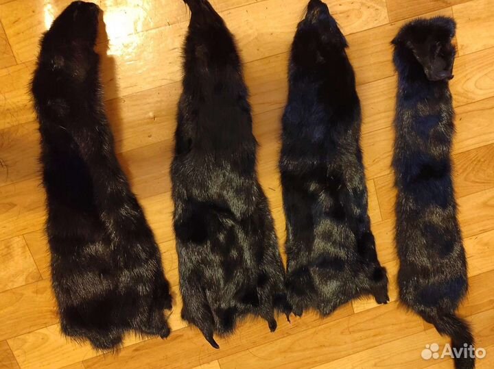 Шкурка норки 4 шт
