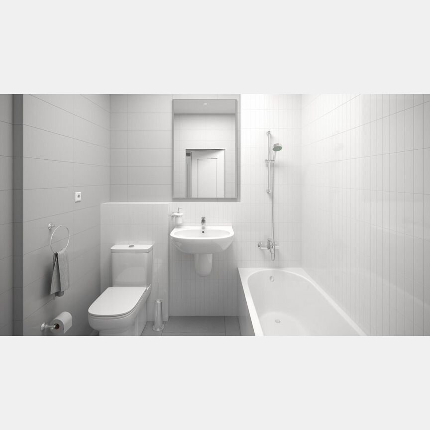 2-к. квартира, 54,4 м², 9/17 эт.