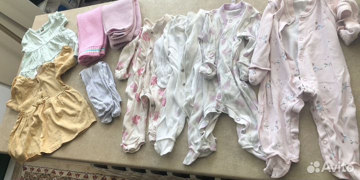 Вещи пакетом на девочку