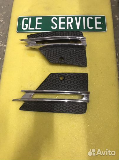 Накладки бампера Mercedes ML 166 amg