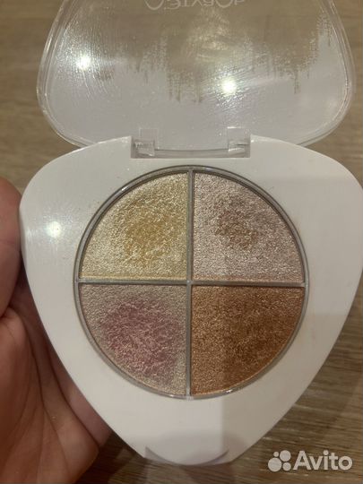 Многоцветная палетка хайлайтеров