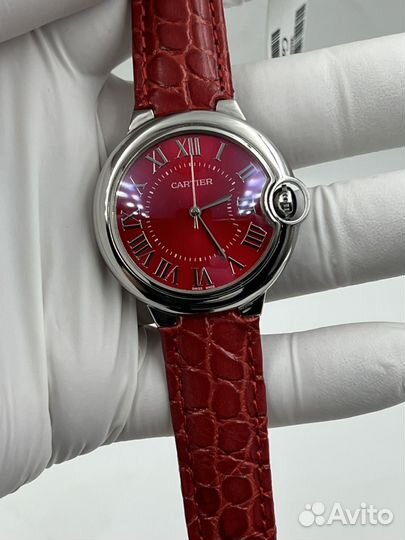 Часы Cartier Вallоn Вleu dе 36mm Квaрц Kaртье