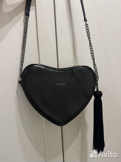 Saint laurent сумка heart сердце