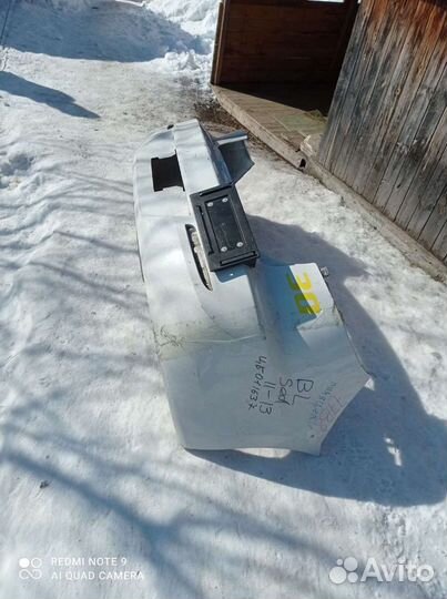 Бампер задний на мазда 3 2 поколение