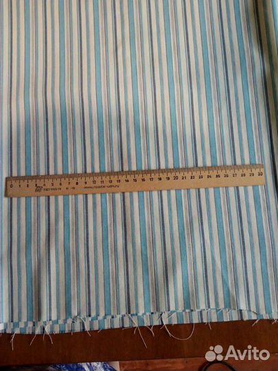 Шерсть, Италия, жёлтая с серым, бирюзой, 0,73х1,55