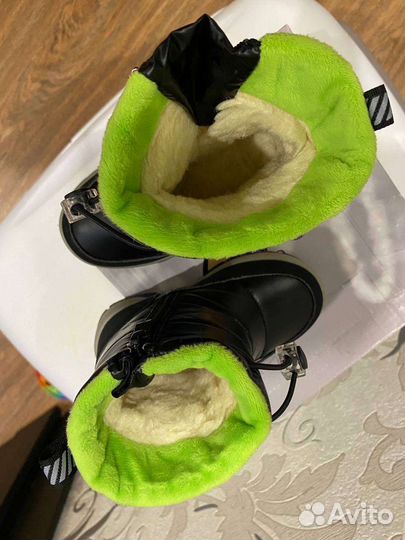 Детские зимние полусапожки 