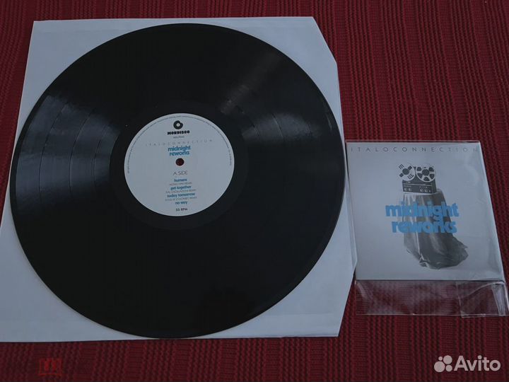 Italoconnection Midnight Reworks LP+CD vinyl