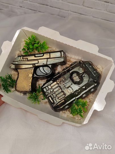 Мыльный подарок на 23 февраля