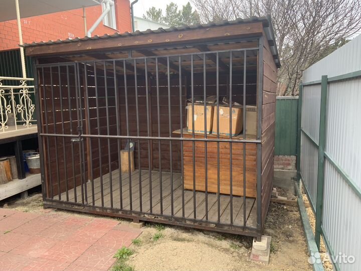 Вольер для большой собаки