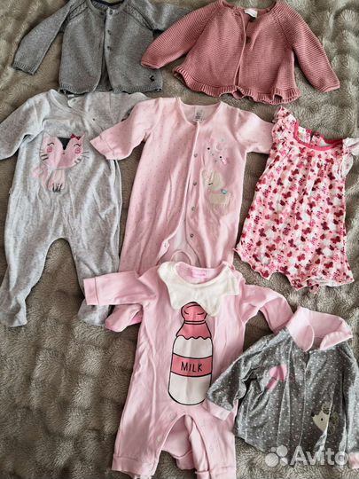 Пакет вещей для девочки