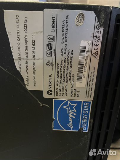 Ибп emerson 3000VA