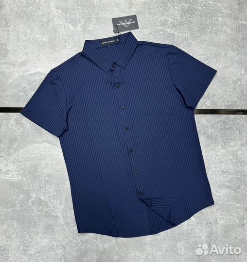 Рубашка С Коротким Рукавом Armani Размеры 46-54