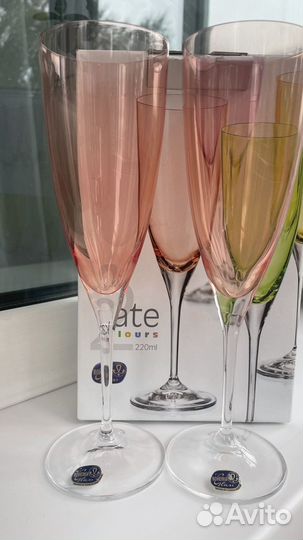 Бокалы для шампанского Богемия