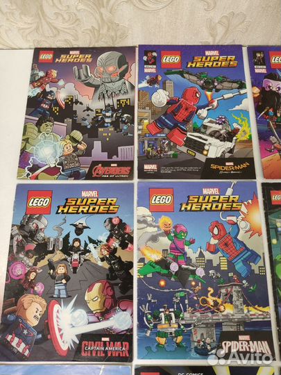 Комиксы Lego DC Marvel, Super heroes