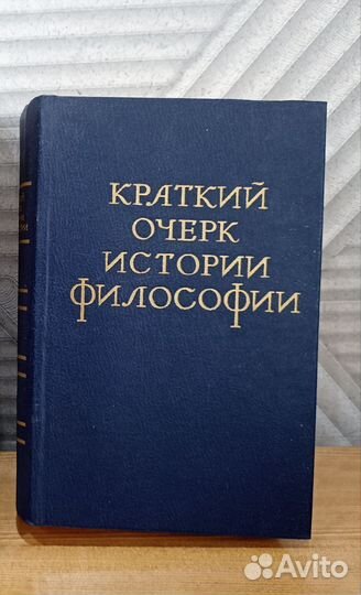 Книга Краткий очерк истории философии