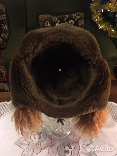 Шапка ушанка женская Овчина