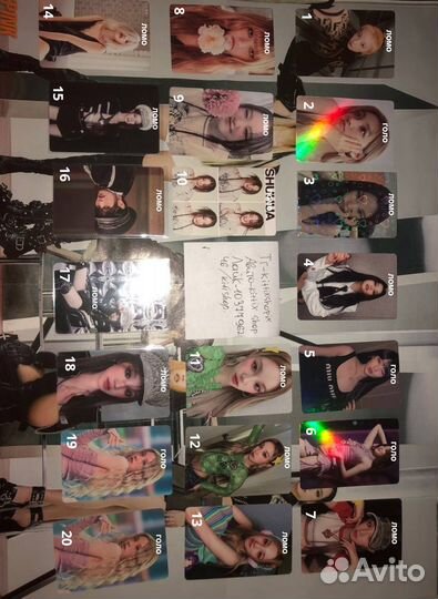 Неофициальные карточки с (G) I-DLE