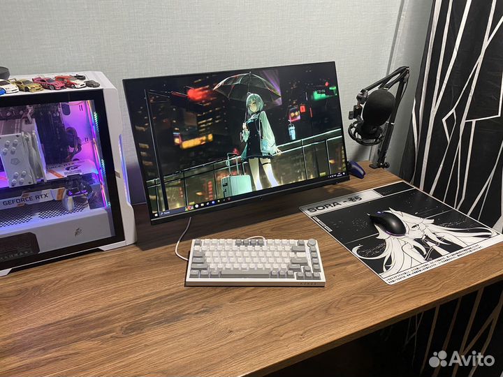 Стеклопад (стеклянный коврик для мыши) SkyPad