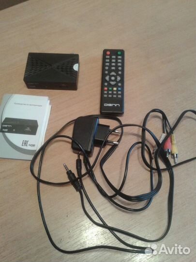 Приставка для цифрового тв «denn» (20 каналов)
