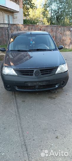 Renault Logan 1.4 МТ, 2007, битый, 340 000 км