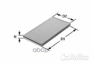 Фильтр салона renault: megane II 02, megane II