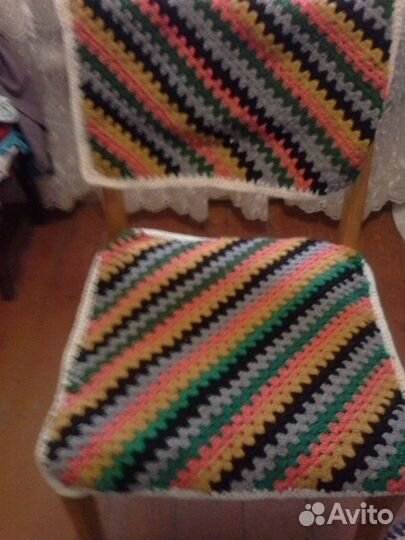 Коврики для стульев, размер 45 на 45 см,квадрат