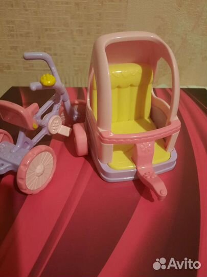 Велосипед для куклы барби