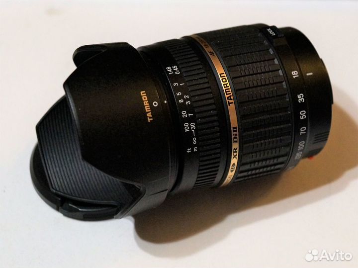 Объектив Tamron AF 18-200mm f/3.5-6.3, Minolta A