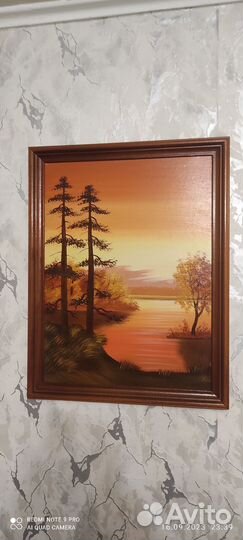 Картина маслом на холсте ручная работа