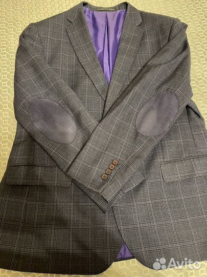 Пиджак мужской шерстяной 52-54 размер