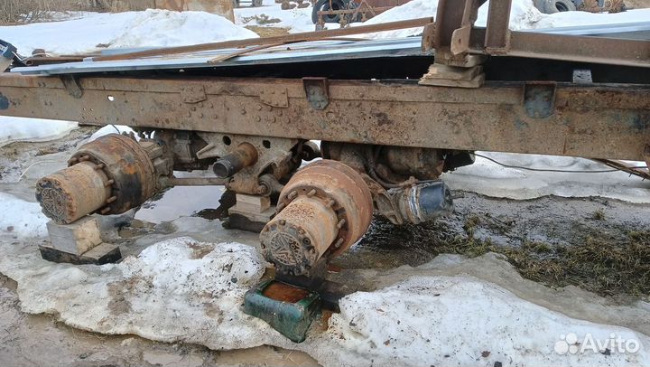 Мосты овальные маз 6303