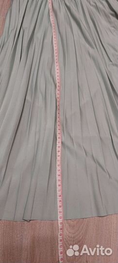 Юбка плиссе миди