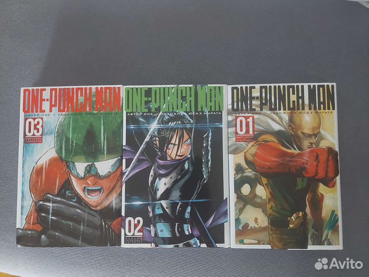 Манга по аниме One punch man