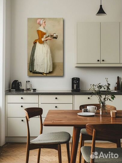 Картина Шоколадница репродукция