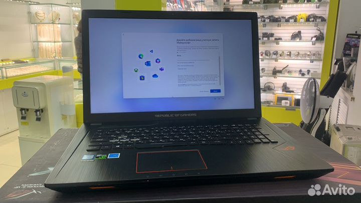 Ноутбук, asus ROG GL753VD