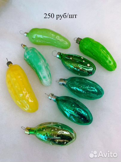 Елочные игрушки СССР