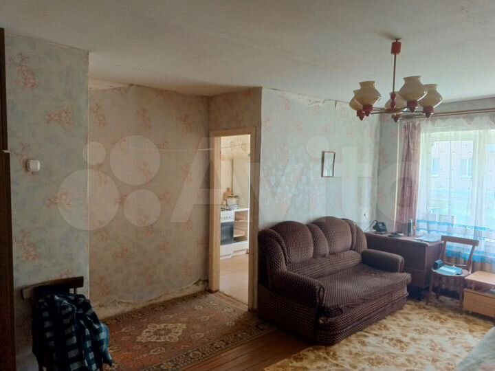 2-к. квартира, 44,5 м², 1/4 эт.