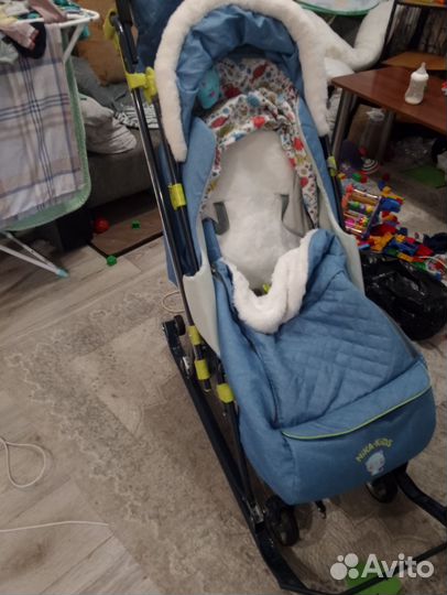 Коляска санки