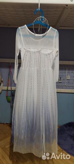 Платье Эльзы 130 -140