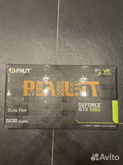 Видеокарта gtx 1060 6gb palit