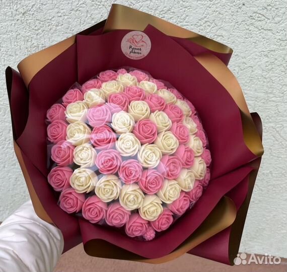 Букет из шоколадных роз