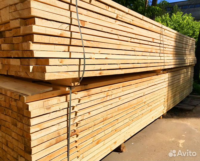 Долговечная доска, сосна 50х100х6000мм гост