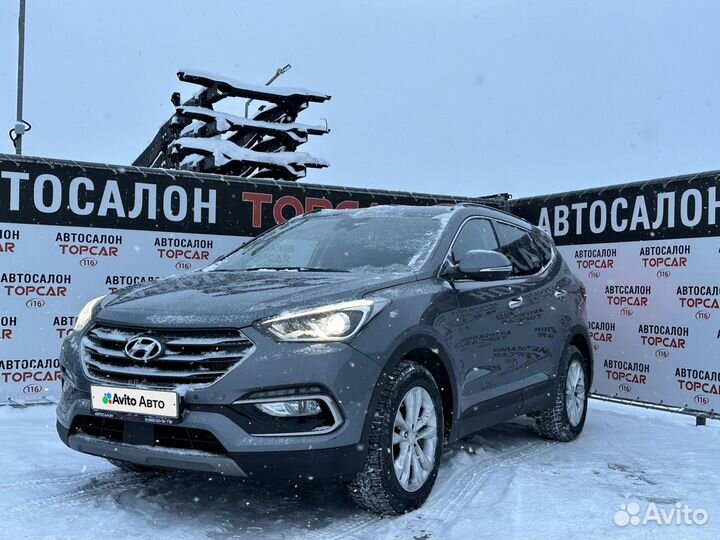 Hyundai Santa Fe 2.0 AT, 2017, 53 564 км