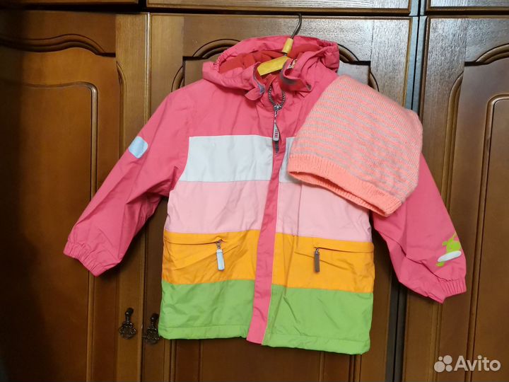 Куртка для девочки 3х лет