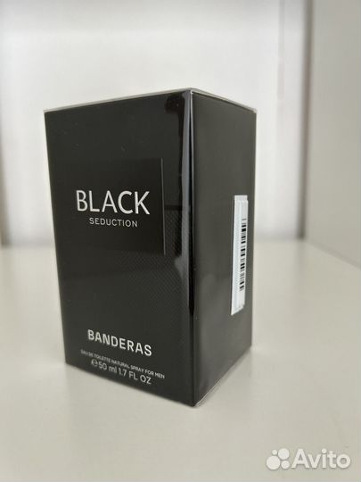 Antonio Banderas Black Seduction, 50 мл