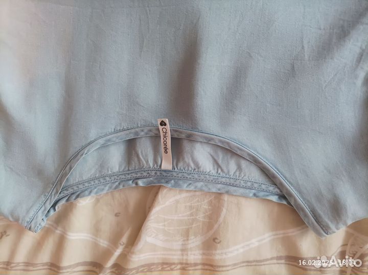 Блузка из тонкой джинсовой ткани размер 50/52