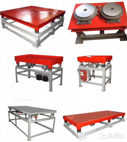 Виброплощадка смж-539 (580x400x580, ив-101Е/220В