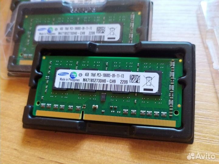 Samsung 4Gb ddr3 10600s 1333Mhz 1R*8 (Новая)