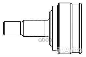 ШРУС VW golf II-III/passat III/caddy II 1.0-1.9SDI