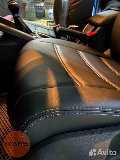 Авточехлы для Volkswagen Jetta из экокожи